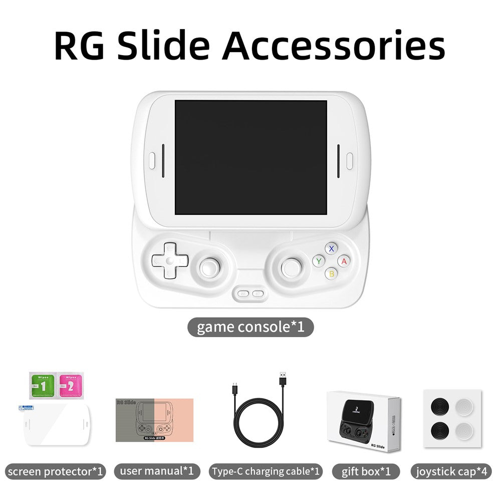ANBERNIC RG Slide 4.7 Inch Touch Screen Handheld Gaming Console Android 13 AI Powered Retro Gamepad