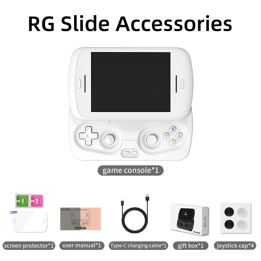 ANBERNIC RG Slide 4.7 Inch Touch Screen Handheld Gaming Console Android 13 AI Powered Retro Gamepad