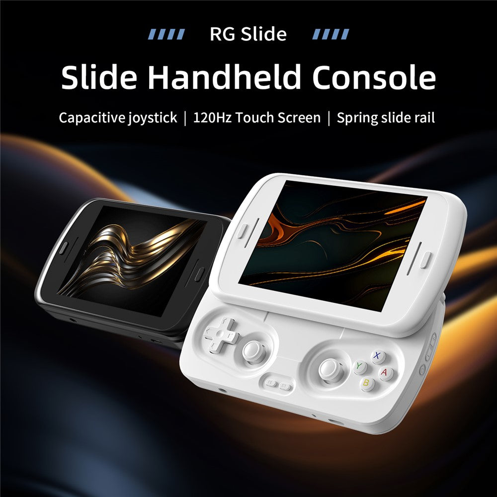 ANBERNIC RG Slide 4.7 Inch Touch Screen Handheld Gaming Console Android 13 AI Powered Retro Gamepad