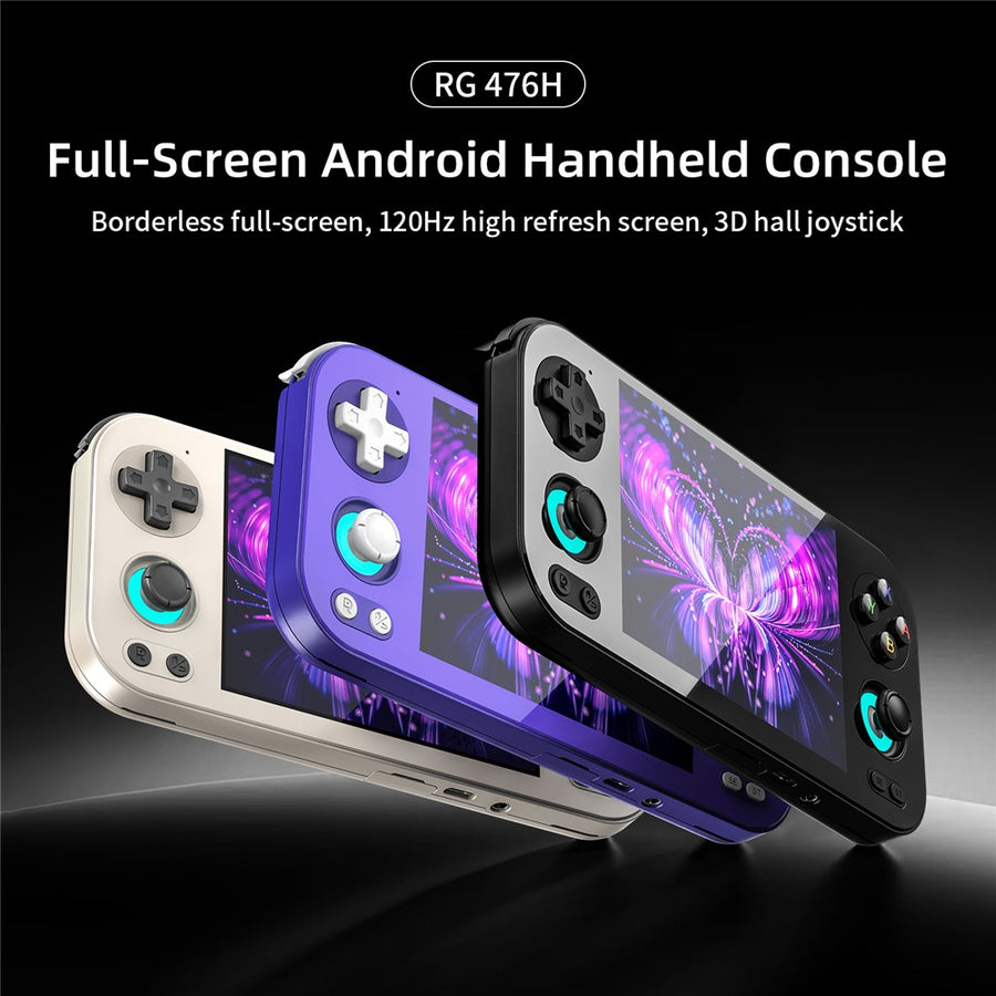 ANBERNIC RG 476H 8GB+128GB Android 13 Handheld Game Console 4.7 Inch Touchscreen Gaming Device