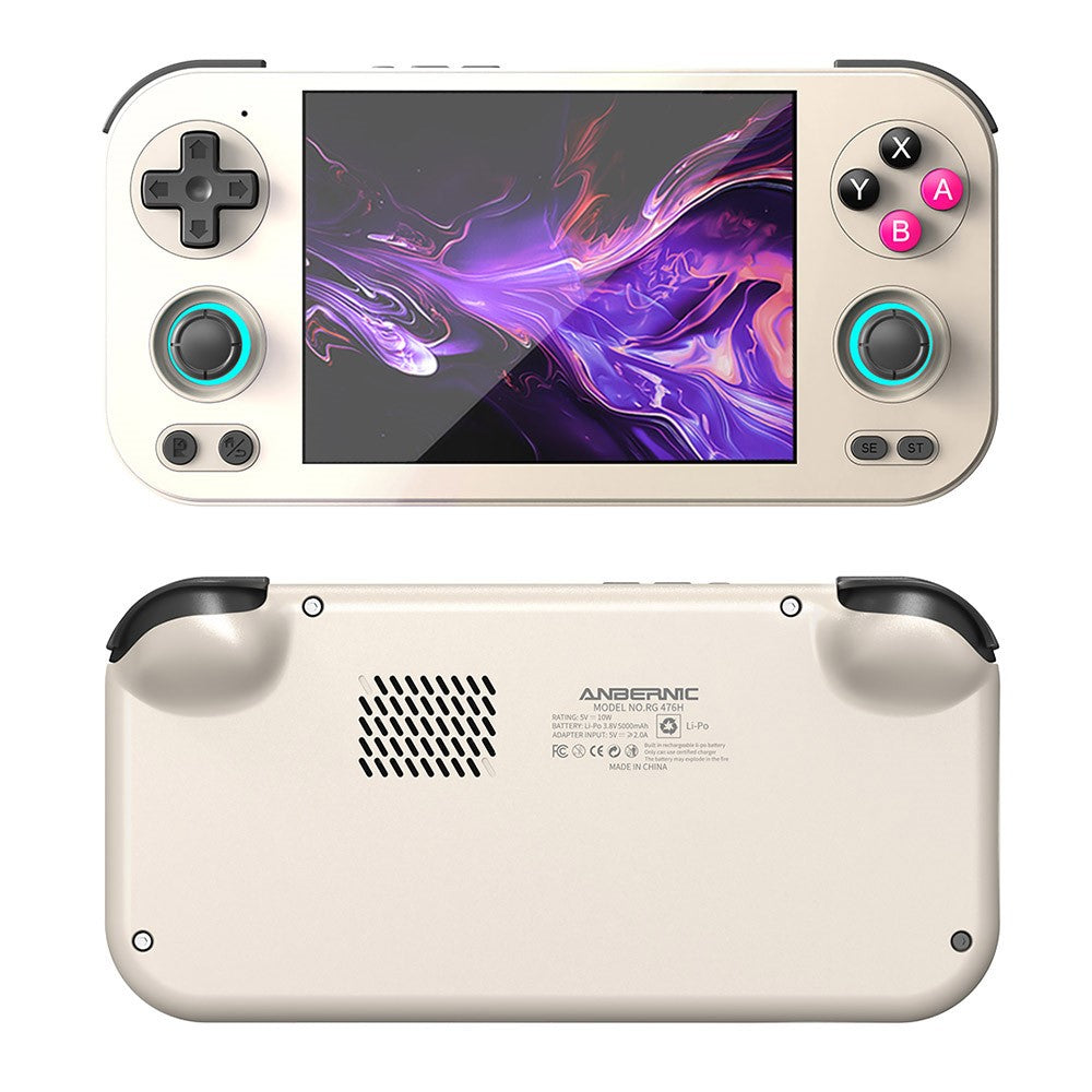 ANBERNIC RG 476H 8GB+128GB Android 13 Handheld Game Console 4.7 Inch Touchscreen Gaming Device