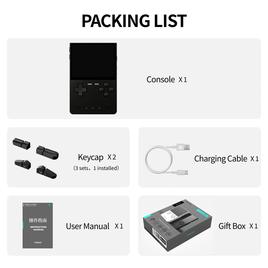 TRIMUI Brick Retro Handheld Console - 128GB