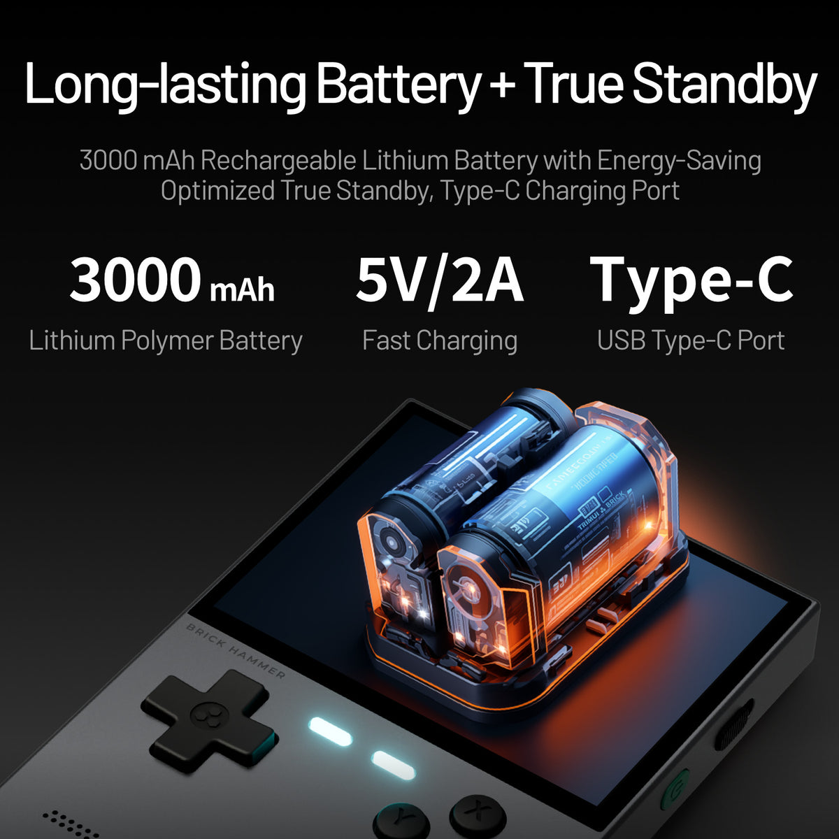 TRIMUI Brick Retro Handheld Console - 128GB