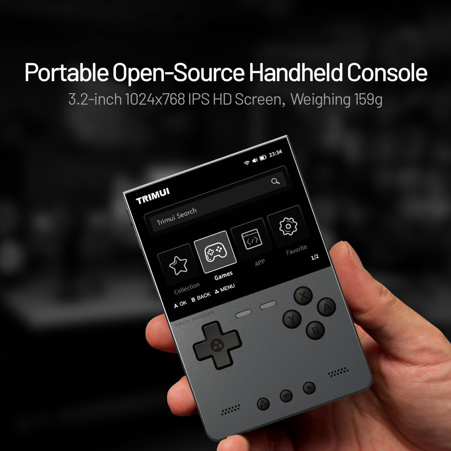 TRIMUI Brick Retro Handheld Console - No TF Card