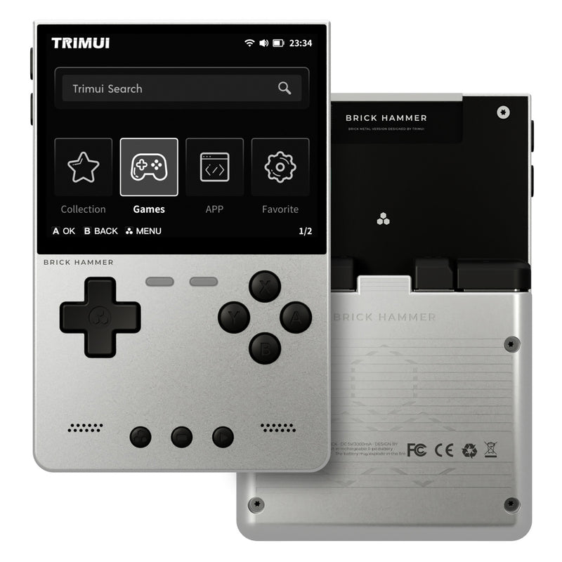 TRIMUI Brick Retro Handheld Console - No TF Card