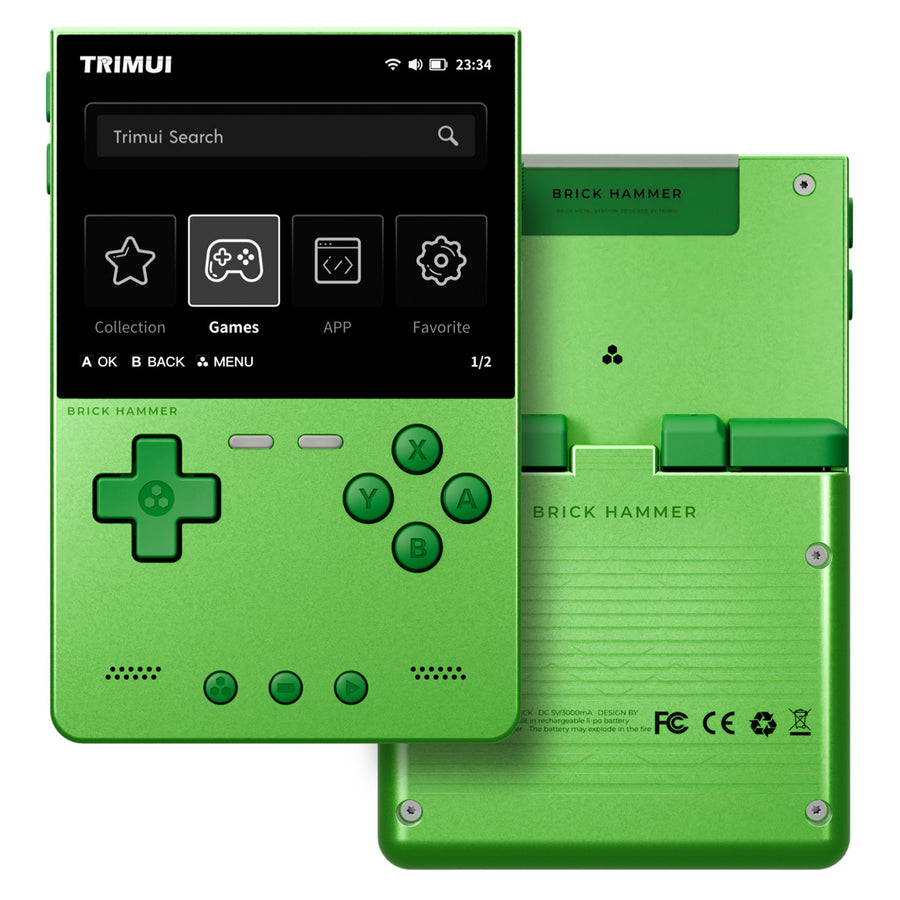 TRIMUI Brick Retro Handheld Console - No TF Card