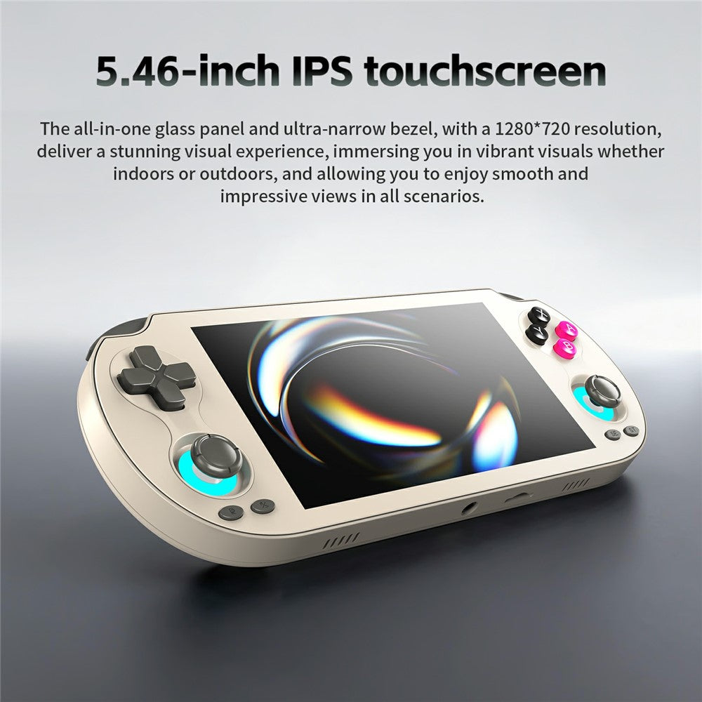 ANBERNIC RG VITA 5.46 Inch IPS Gaming Handheld Game Console Built in 3GB+64GB Streaming Android 12 T618 Octa-Core Competitive Gaming Machine