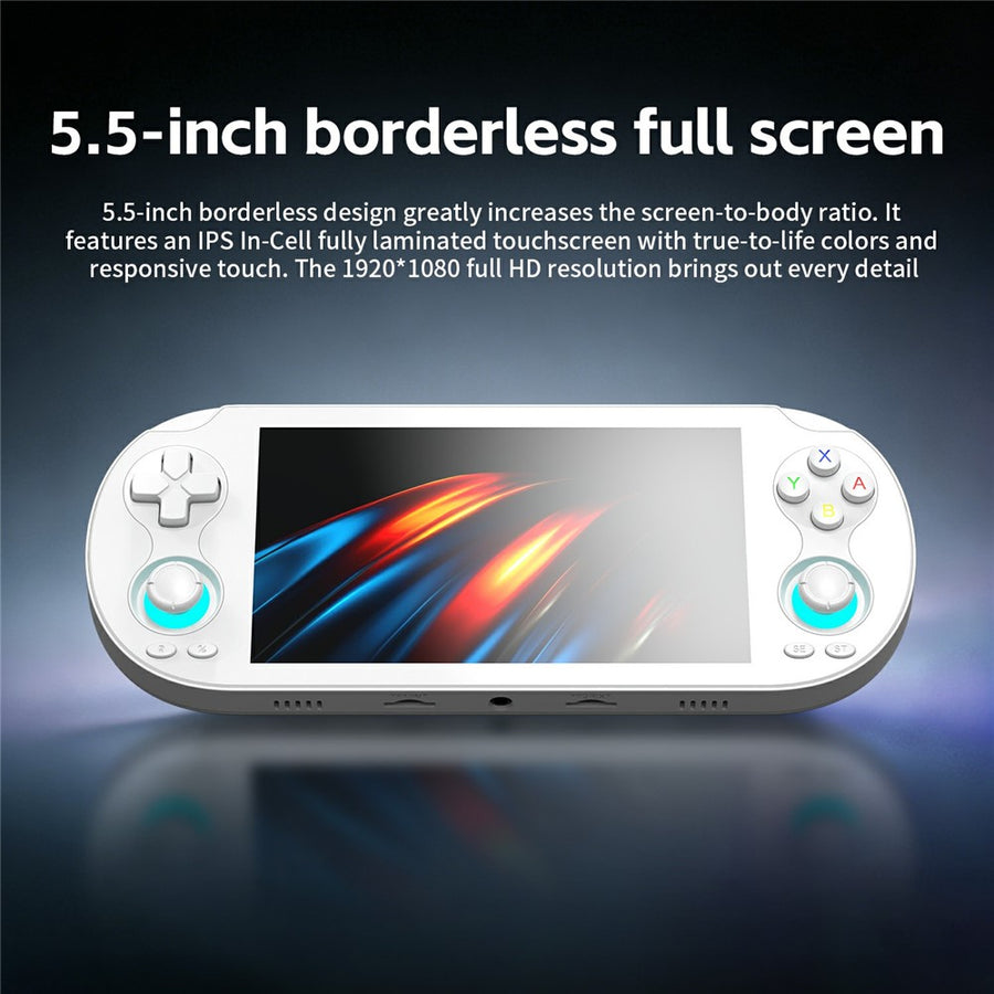ANBERNIC RG VITA Pro Android 14 Linux Handheld Game Console Bulit in 4GB+64GB Streaming Competitive Gaming Machine with 16GB System Card