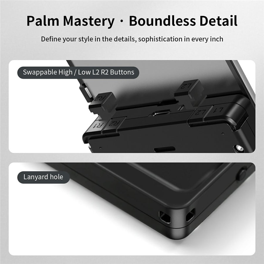 ANBERNIC RG Rotate Handheld Game Console 3.5 Inch Touchscreen Android 12 Portable Retro Gaming Device with Rotating Screen