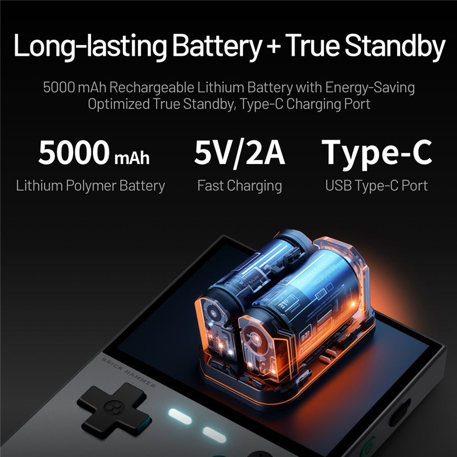 TRIMUI Brick Pro Retro Handheld Console - 64GB