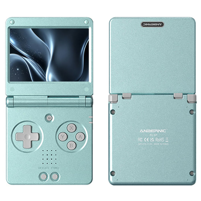ANBERNIC RG SP 64GB Handheld Game Console 3.4 inch IPS Screen Quad-Core Clamshell Retro Gaming Device