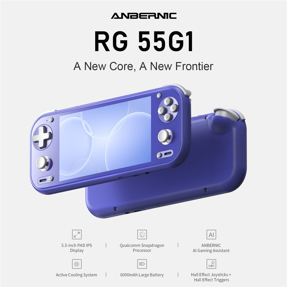 ANBERNIC RG 55G1 Android 14 Handheld Console - 4GB + 64GB