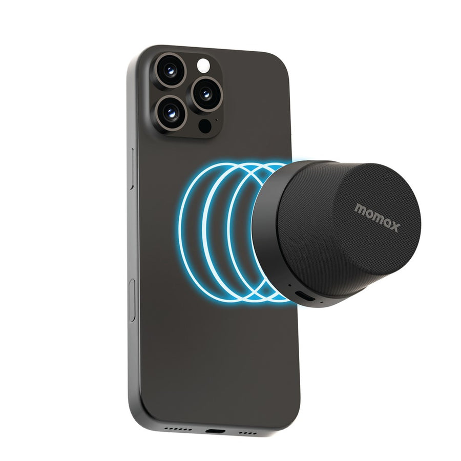 MOMAX 1-Vibe Go Wireless Speaker, Magnetic, photo 3