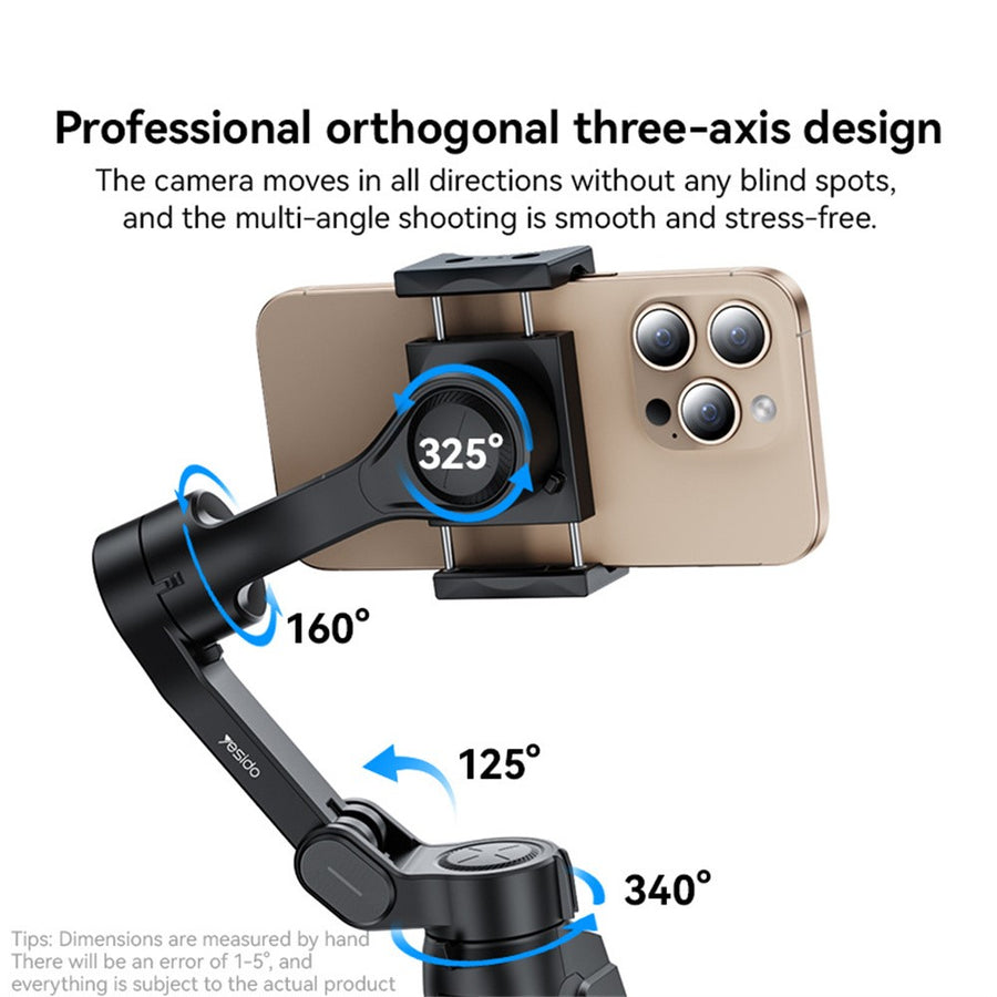 YESIDO SF27 Foldable Gimbal Stabilizer