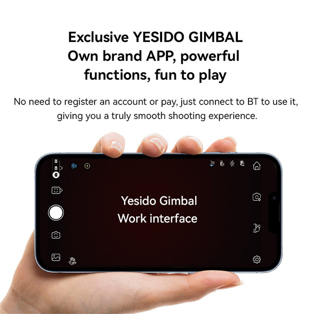 YESIDO SF27 Foldable Gimbal Stabilizer
