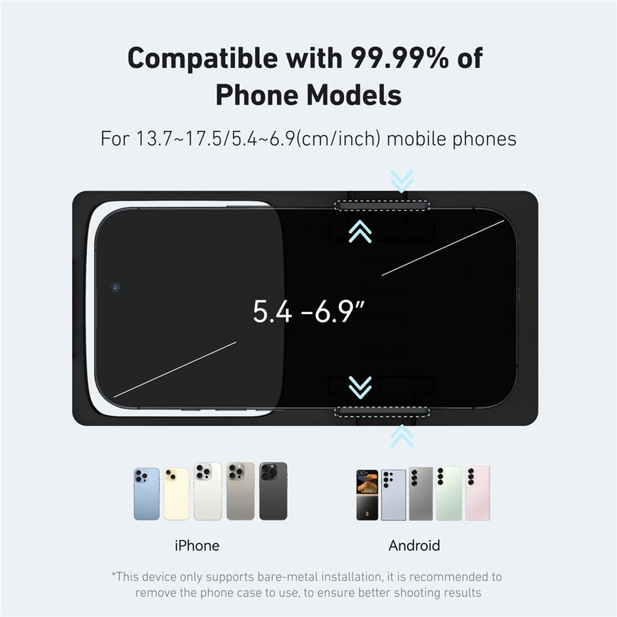 TELESIN 20m IP68 Diving Phone Housing for 5.4–6.9 inch Smartphones, Underwater Photography Case with Anti-Fog Glass, Camera Control & Color Compensation