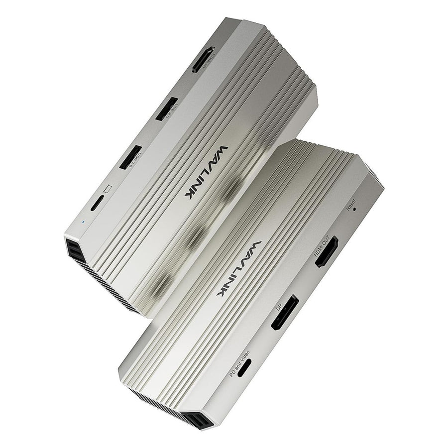 WAVLINK WL-VR204 4K HD Video Capture Card 100W PD Video Hub Streaming Recorder Adapter for Gaming Live