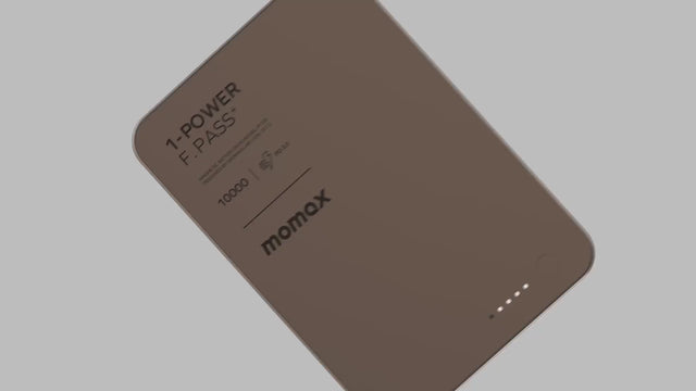 MOMAX 1-Power F.Pass+ 5000mAh/10000mAh Magnetic Power Bank