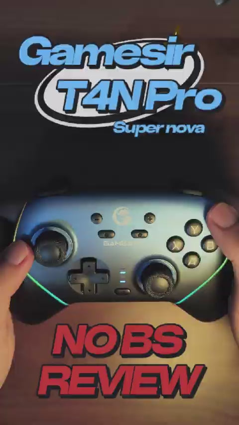 GAMESIR T4N Pro Super Nova Controller review by Sai Tech Talks