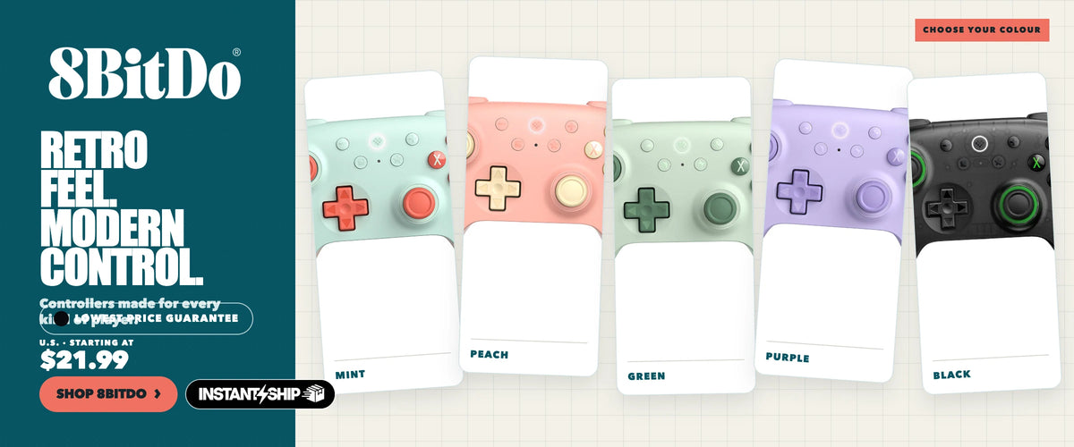 Retro feel, modern control