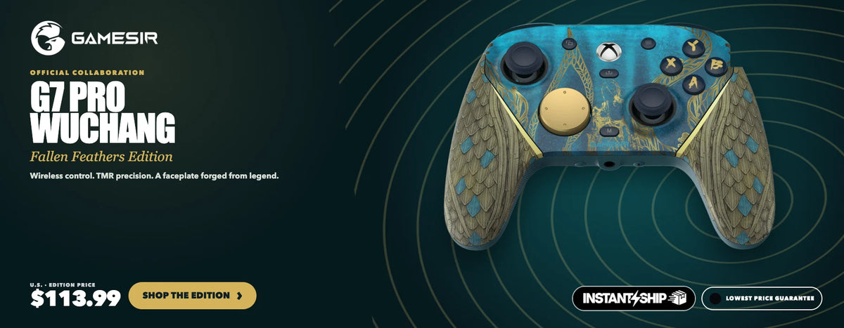 GameSir G7 Pro controller, Wuchang Fallen Feathers edition.