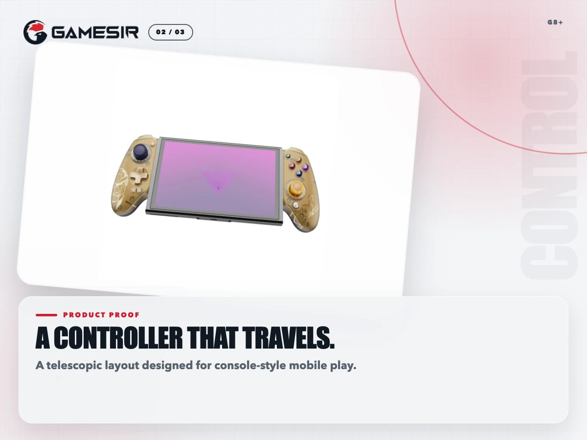 A controller that travels.