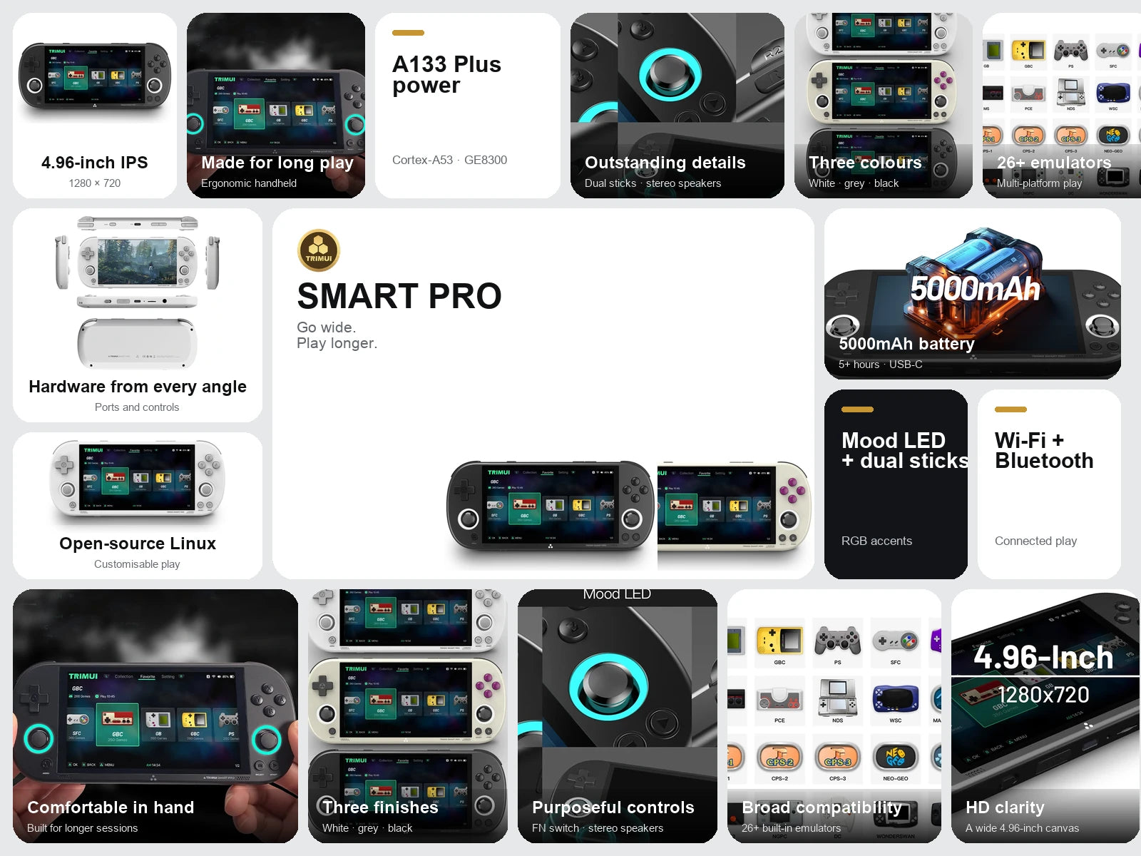 TRIMUI SMART PRO features